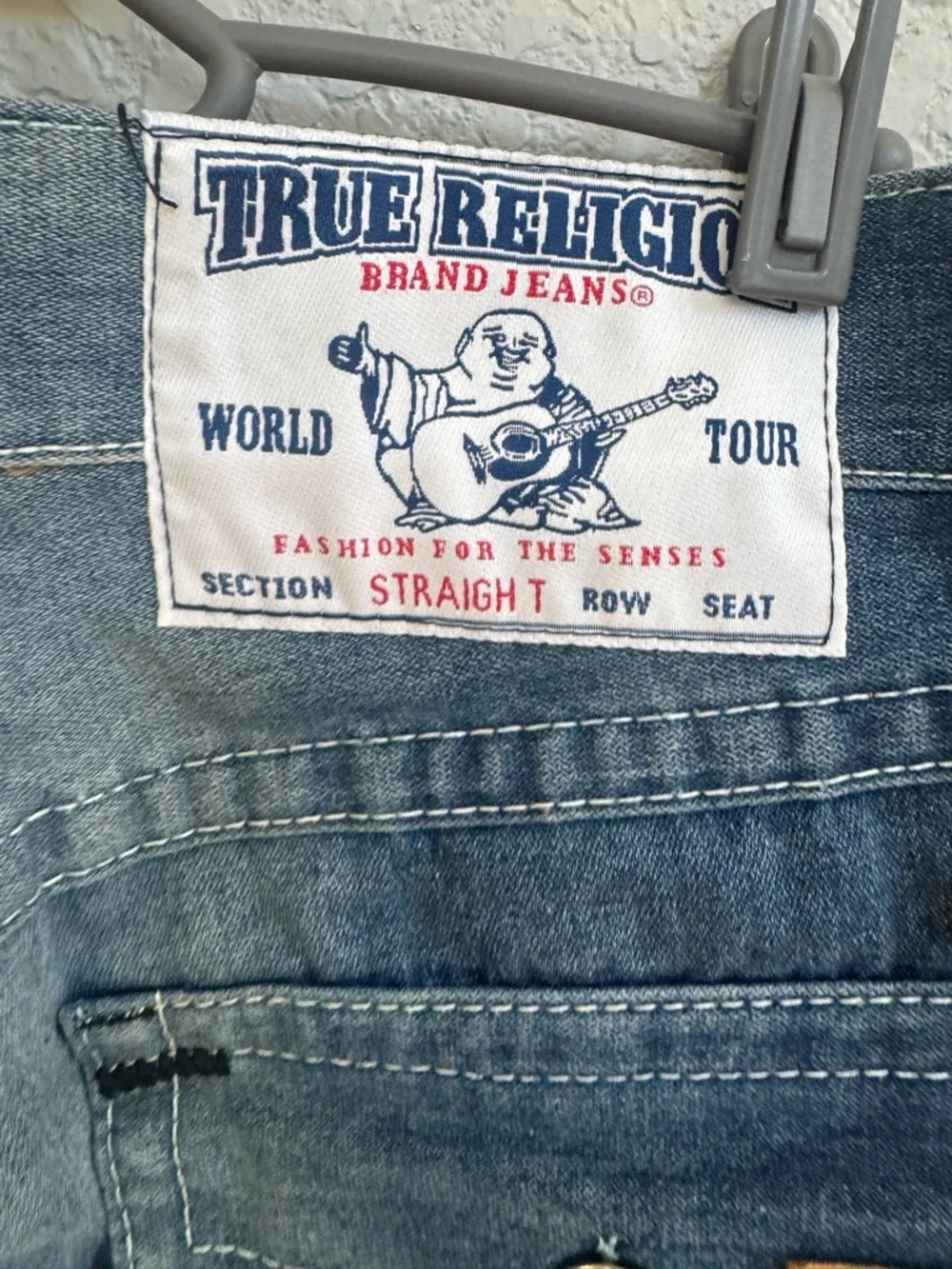 True Religion Billy Big T straight jeans Size 32